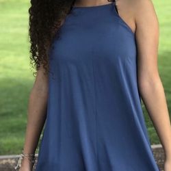 Sun Dress- Blue