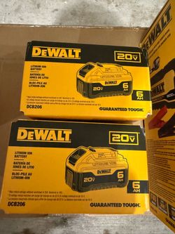 Dewalt batteries 6h
