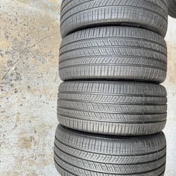 Set Of Four 255/45/19 Pirelli Scorpion M-S Like New Acoustic With 90-95% Left Tesla Model Y 