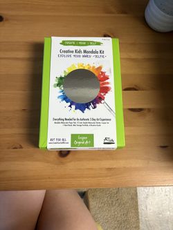 Creative Kids Mandala Kit With Watercolor Palette