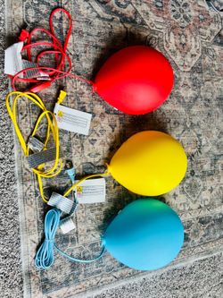 IKEA Balloon lights