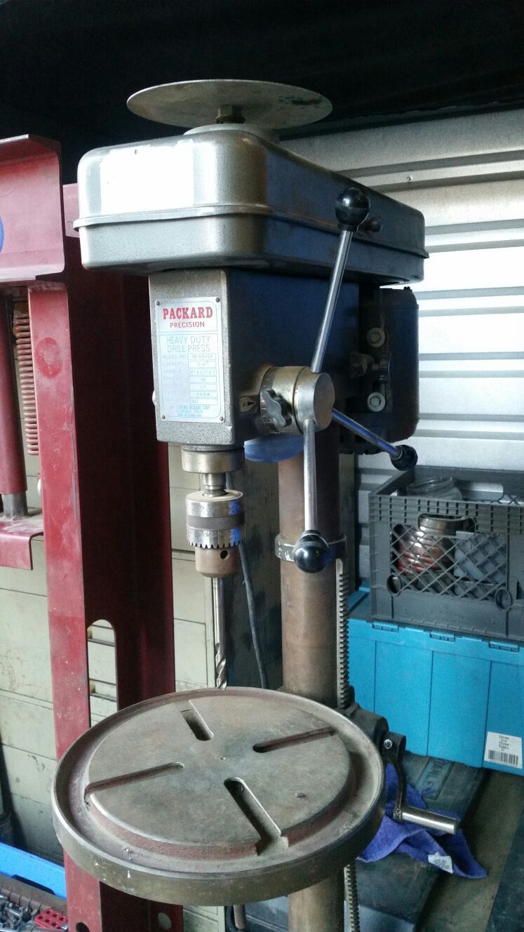 PACKARD PRECISION HEAVY DUTY DRILL PRESS