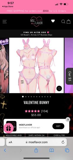 Pink Bunny MOE FLAVOR