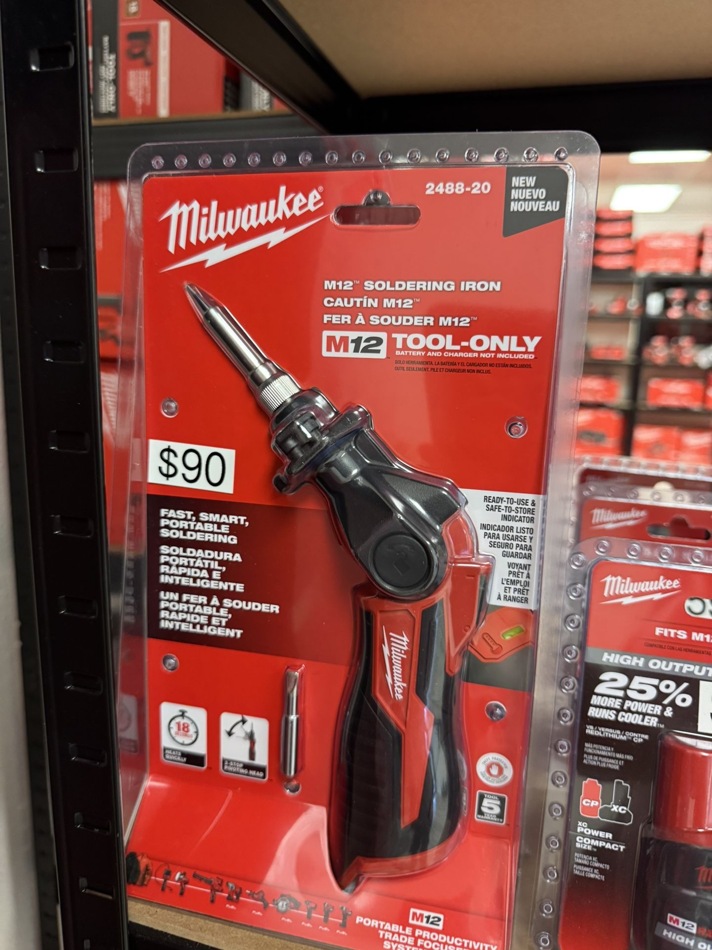Milwaukee M12 Soldering Iron Tool
