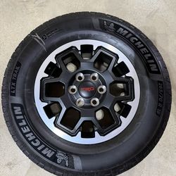 18” TRD Off Road Premium Wheels and Tires