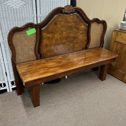 Custom Made Wood Bench