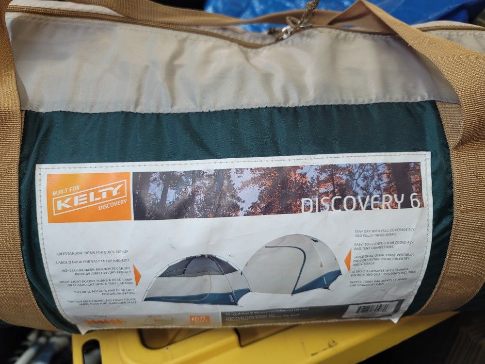Tent For 6 Kelty Discovery 6