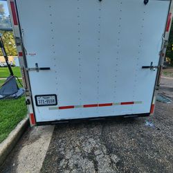 8.5 x28ft Enclosed trailer for sale