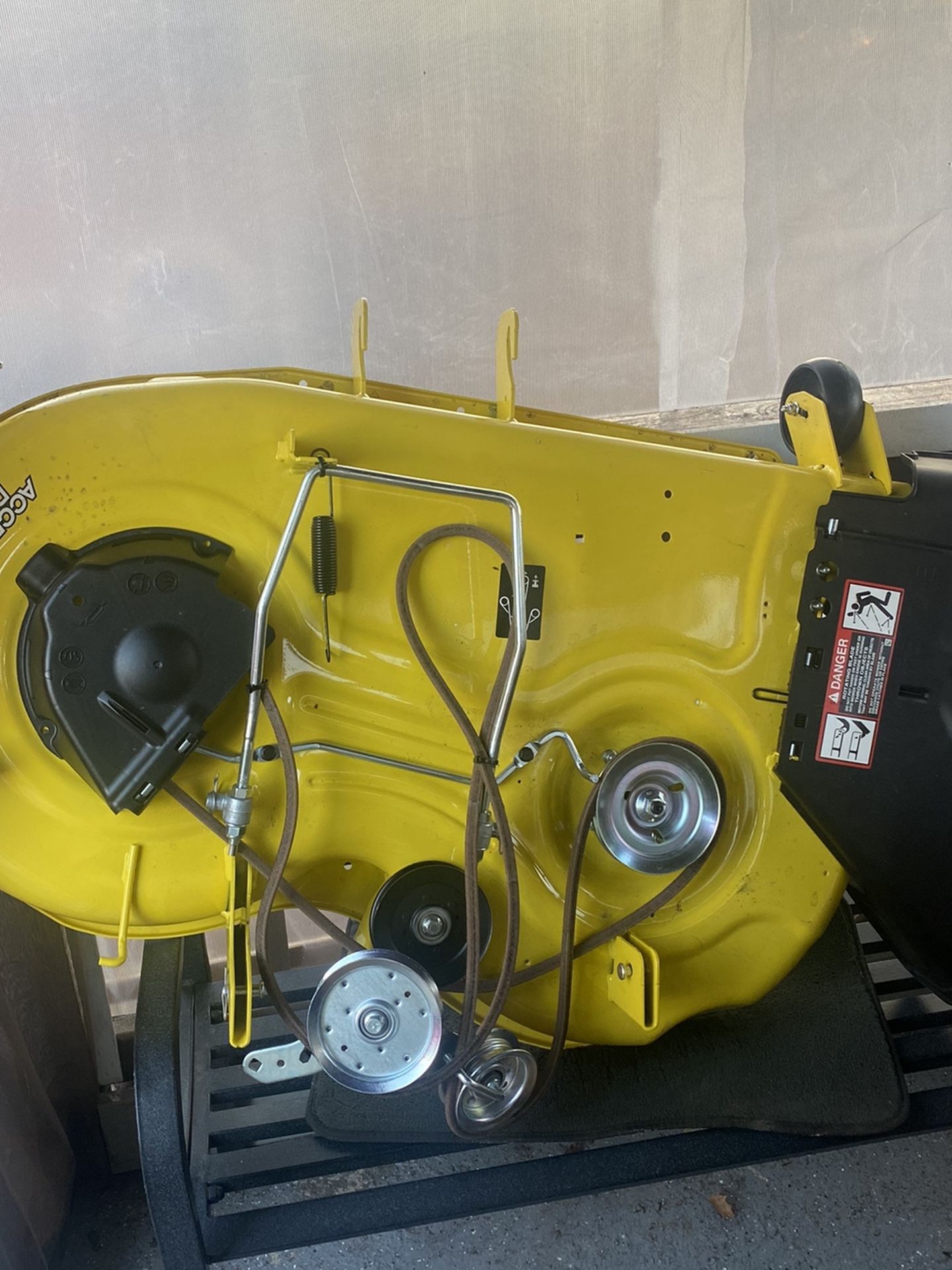 John Deere X(contact info removed) Mower Deck