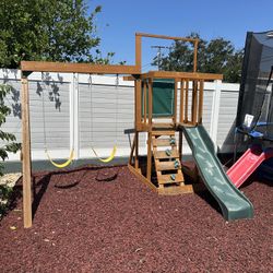 KidKraft Appleton Wooden Swing Set