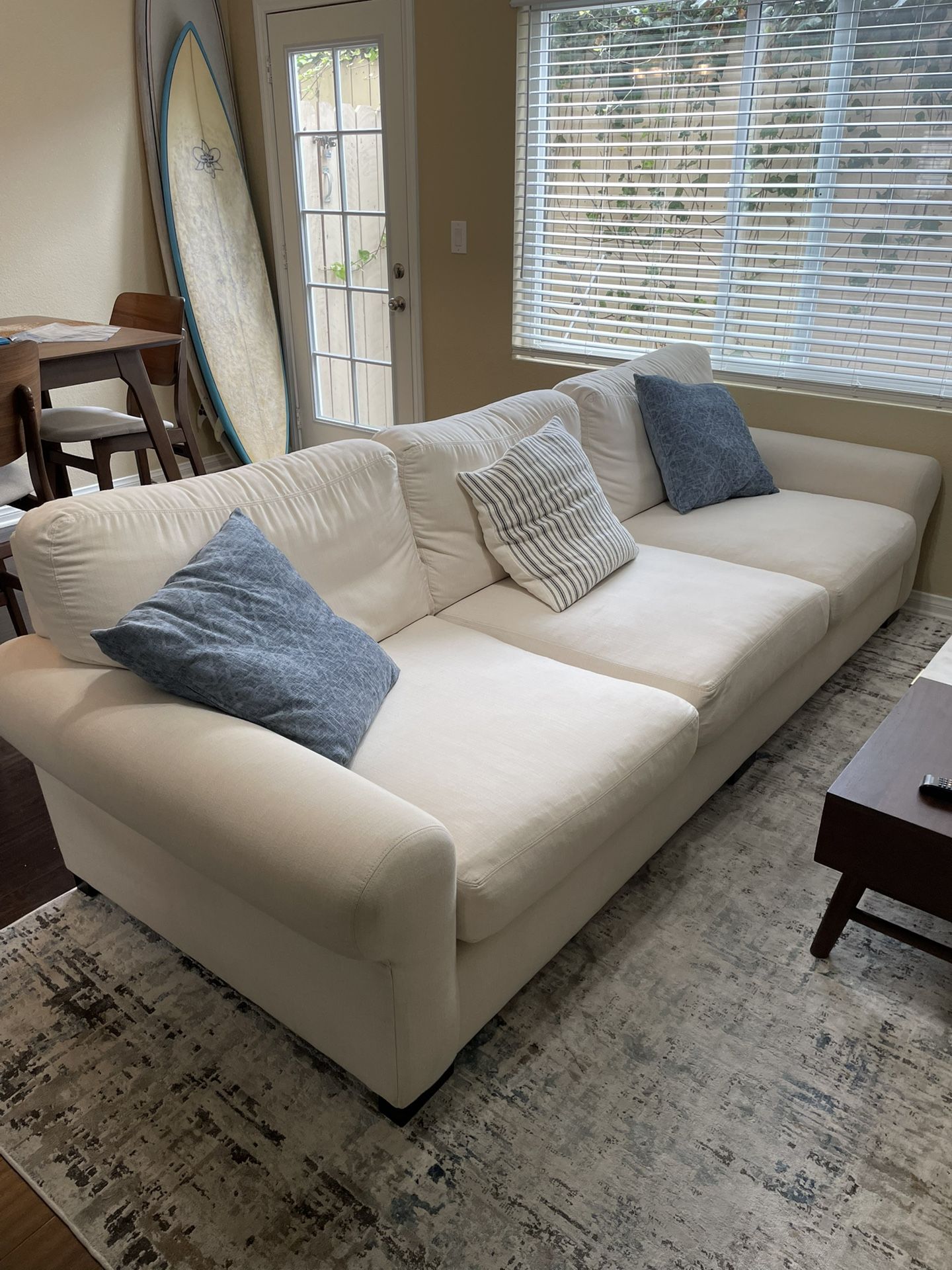 White Couch For Sale