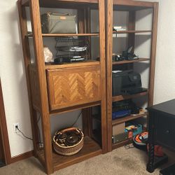 Shelving Unit! 3 Beautiful Sturdy Peices! 