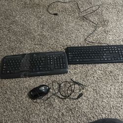 2 Keyboards And Mouse