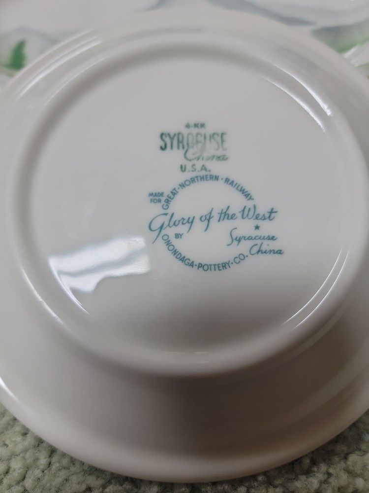 Vintage Great Northern Railway China