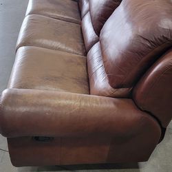 Free Brown Leather Couch