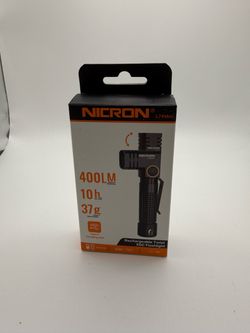 NICRON EDC Flashlight Rechargeable