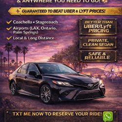 Private Driver For Coachella