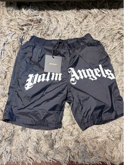 Palm angels black shorts