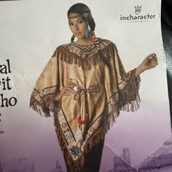 Tribal Spirit Poncho Costume 