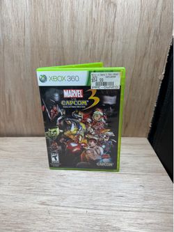Ultimate Marvel vs. Capcom 3 Microsoft Xbox 360 Complete w/ Manual