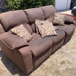 Free Recliner Sofa 