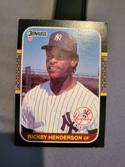 Donruss Rickey Henderson New York Yankees