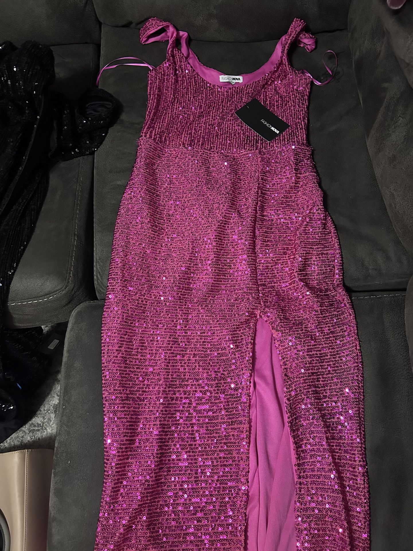Vestido De Noche Elegante Largo
