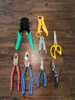 Pliers, scissors, and wire cutters