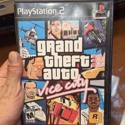 Grand Theft Auto: Vice City (Sony PS2) - Complete CIB + Map, Manual 
Tested Works