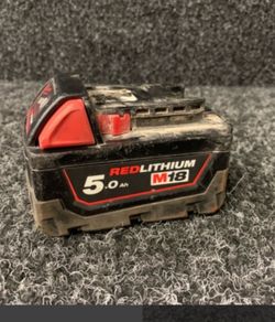 Battery 5.0 milwakee
