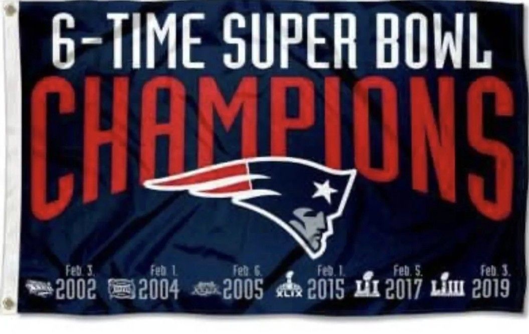 Patriots Flag 5ftx3ft $20 Firm On Price