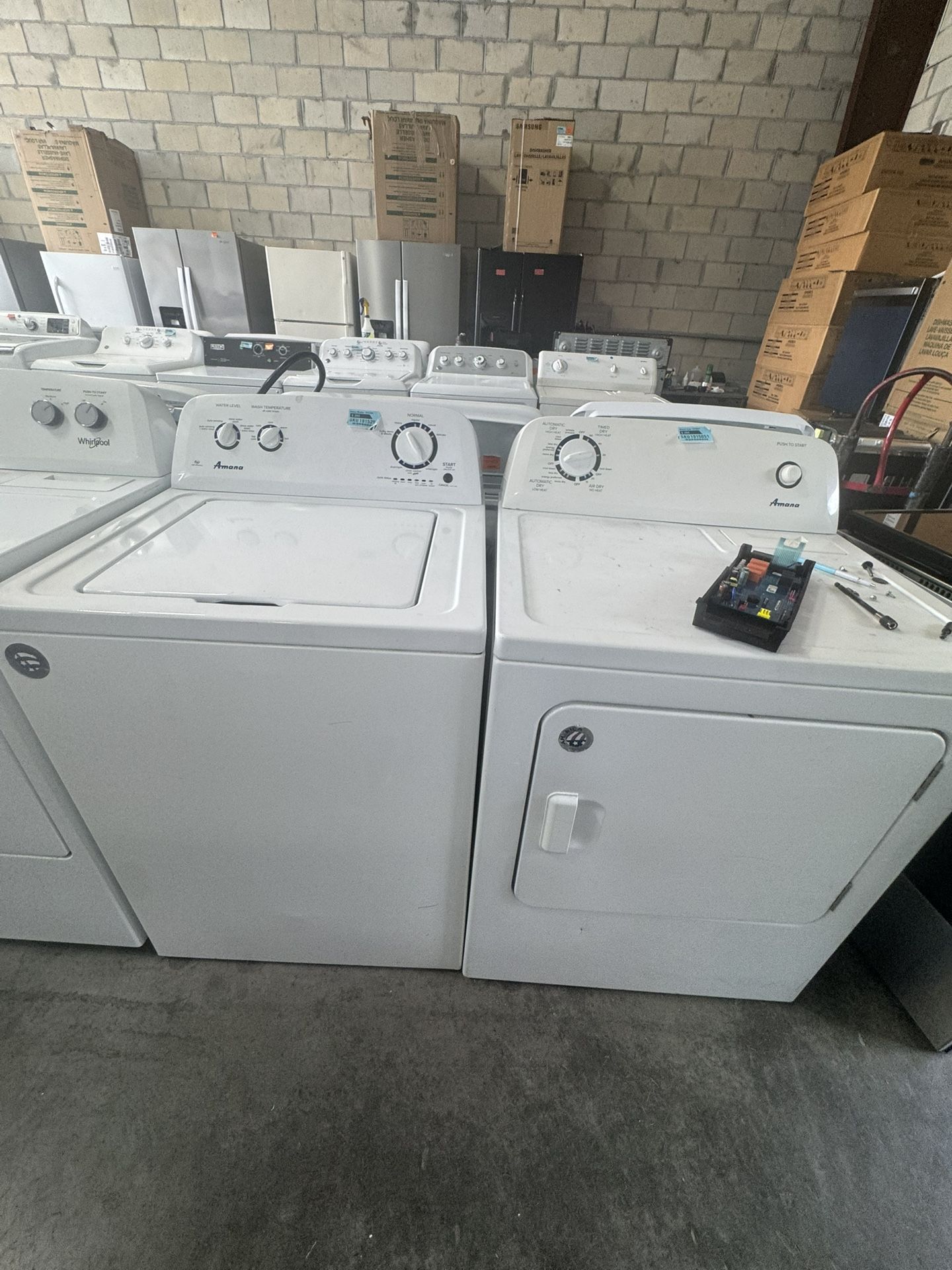 Washer And Dryer 
