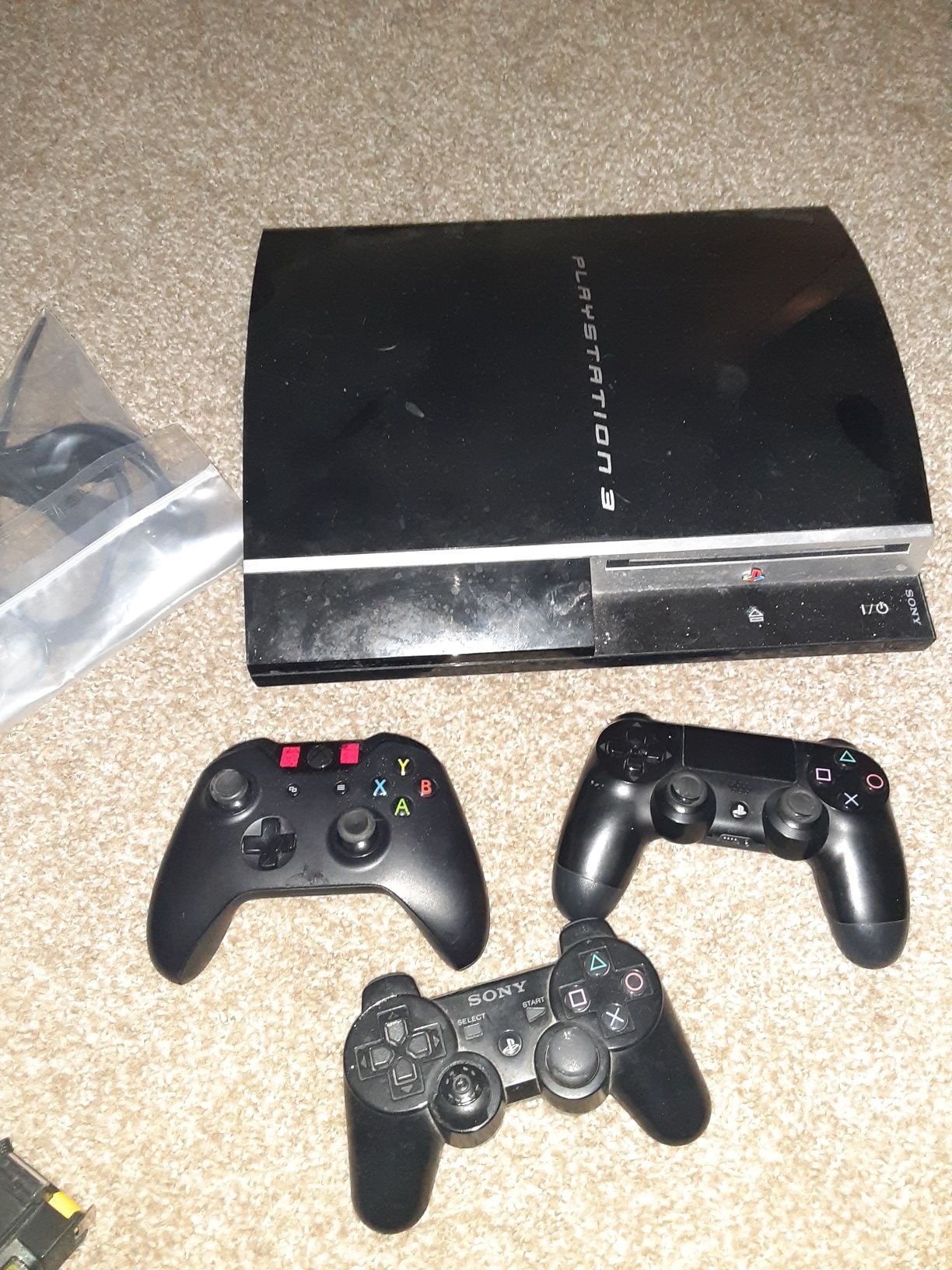 Ps3 with controllers