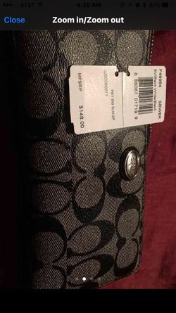 Coach wallet