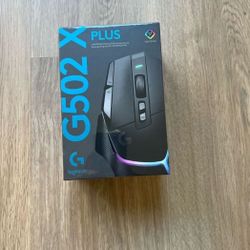 Logitech G502 X Plus Wireless Gaming Mouse Black - New 