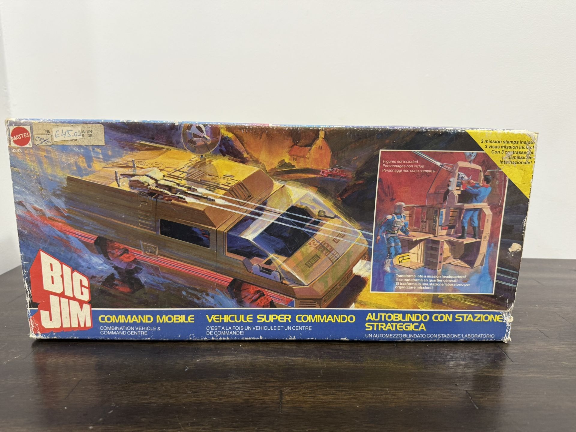 Vintage Big Jim Euro Command Mobile