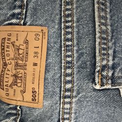 VINTAGE LEVI’S WHITE LABEL W38 L9