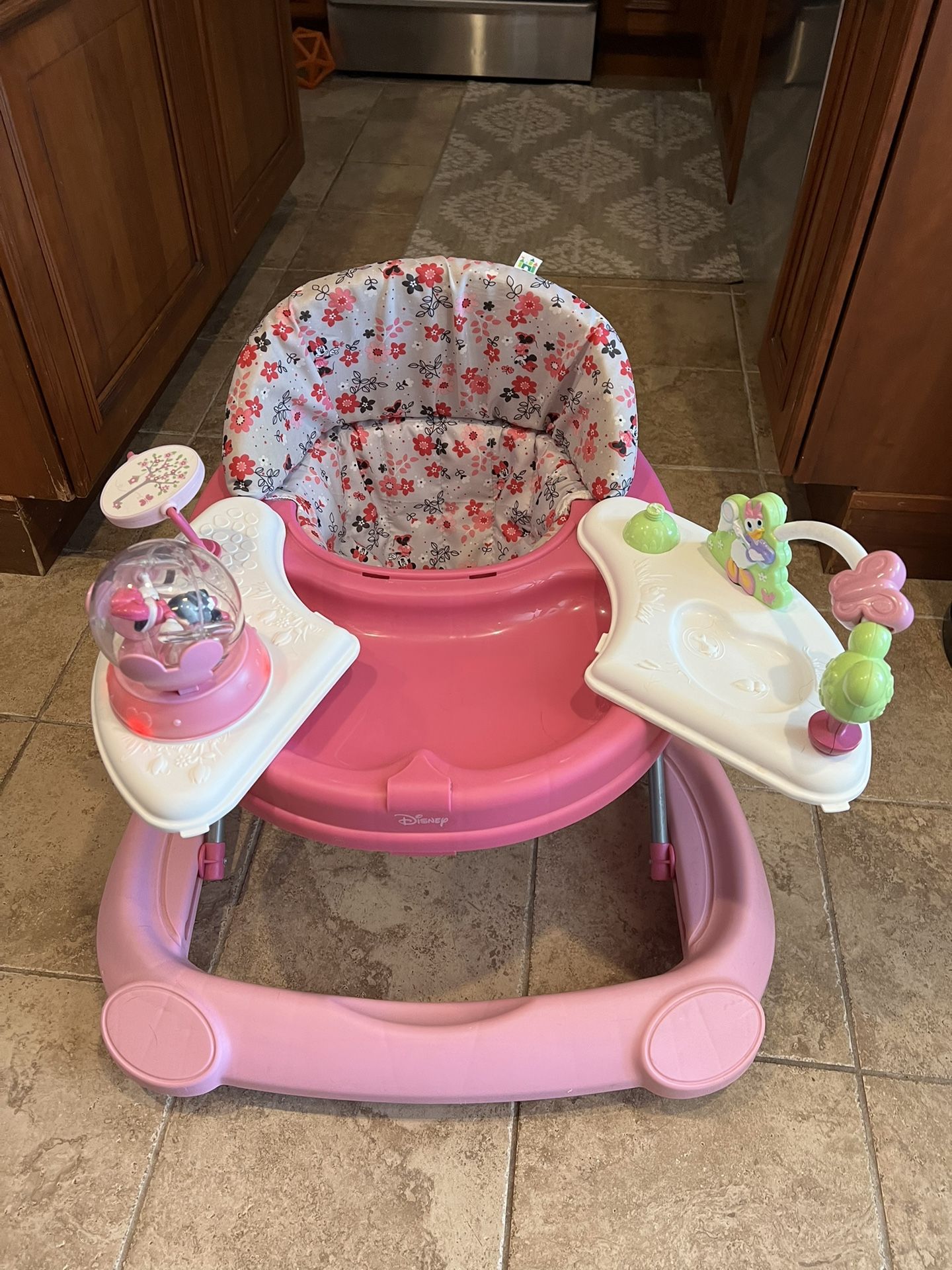 Minnie Mouse Walker And Activity Table