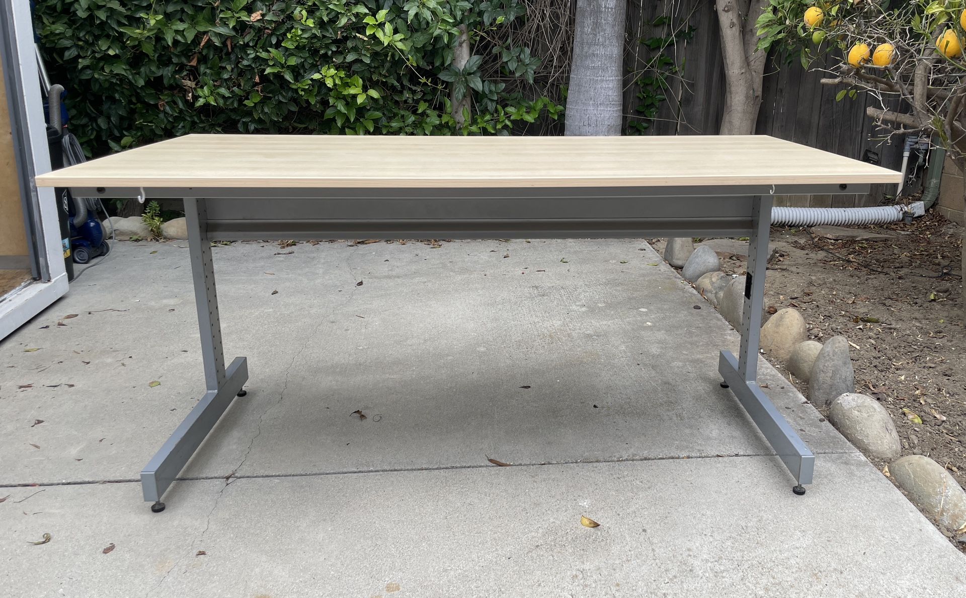 Large Office Computer Desk Workbench (Ikea?)