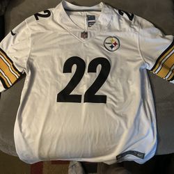 Steelers Najee Harris White Jersey