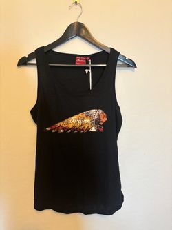 Indian Motorcycle Black Tank Top Size M