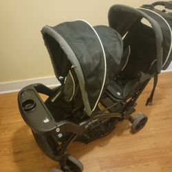 Sit And Stand Double Stroller