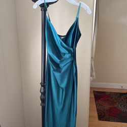 Small Turquoise Prom Dress