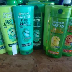 Garnier Fructis Shampoos& Conditioners 