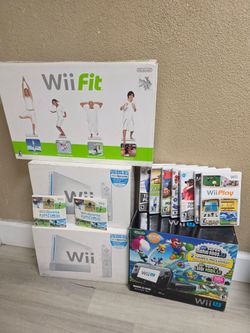 Nintendo wii u and wii