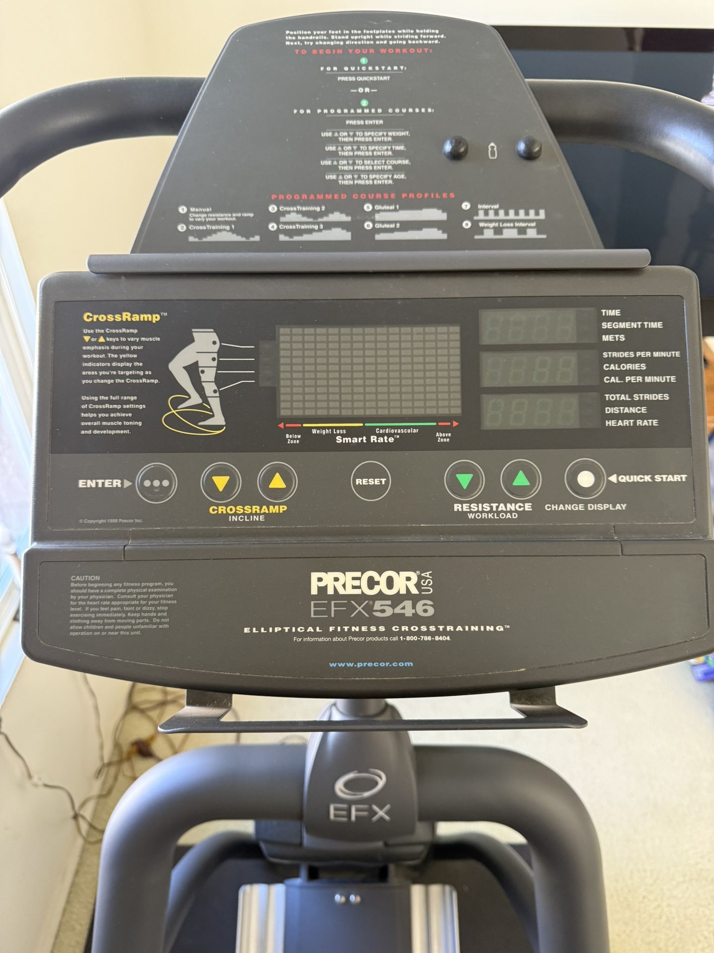 Precor EFX 546v1 Elliptical