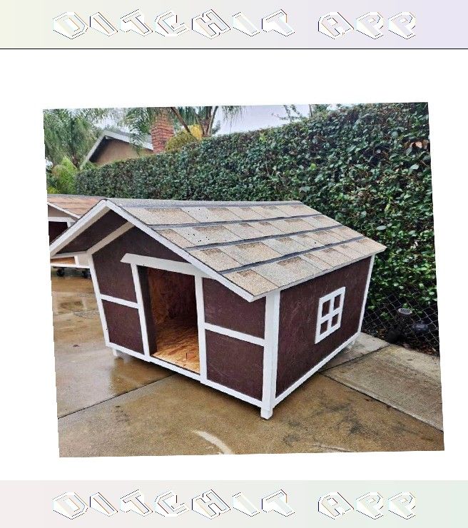 Outdoor Pet Houses - Reliable Homes for Cheerful Pets say herself