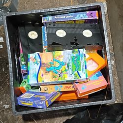 Moving Misc VHS tapes FREE