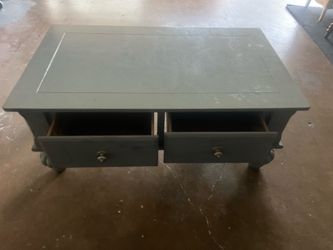 Solid wood coffee table