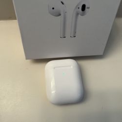 New White Bluetooth AirPod 2 With MagSafe Charging Case